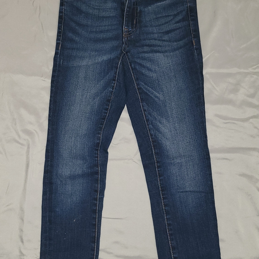 Aeropostale Women's Dark Blue Skinny Jeans